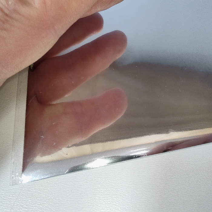 Folija srebrna metalizirana za tisk z laserskim tiskalnikom 50pol A4